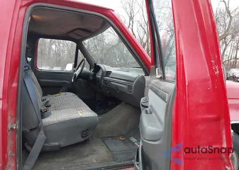 1993 Ford F150 из США, поврежденный, VIN 1FTDF15NXPLA38080